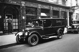 Cartier delivery vehicle