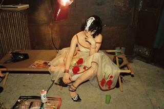 Nan Goldin, “Trixie on the cot” (1979)