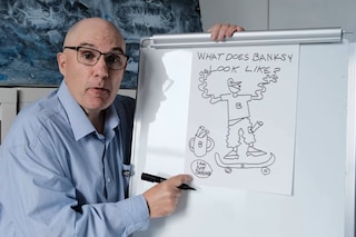 William Gannon hunting for Banksy