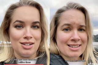 TikTok filter bold glamour