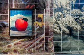 Sara Cwynar, Baby Blue Benzo (2024)