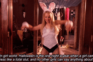 Mean Girls Halloween Fashion Nova Playboy bunny costume