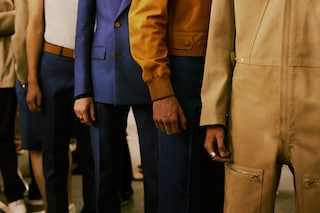 Louis Vuitton SS15 Mens collections, Dazed backstage