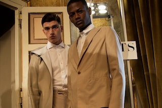 Ports 1961 SS15 Mens collections, Dazed backstage