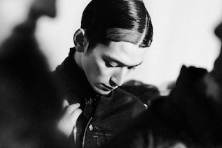 Backstage at Dries Van Noten AW14