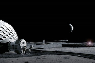 Prospective NASA moonbase
