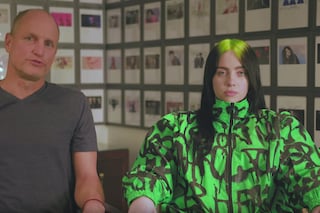 Billie Eilish and Woody Harrelson speak on climate change