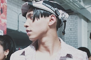Nasir Mazhar SS15 Mens collections, Dazed backstage