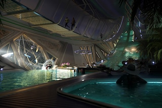 Ascensio space elevator concept art