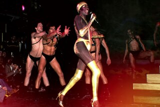 Crace Jones at Studio 54 via YouTube