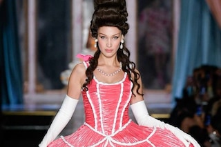 Bella hadid Moschino AW20 fashion womens Marie Antoinette