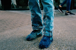 Yu Fujiwara London SS20 Menswear dazed denim