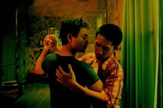 Leslie Cheung films Happy Together 1997