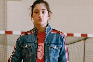 Martine Rose x Nike female footballer Shox MR4 campaign