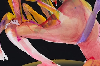 Christina Quarles, “Wrestlin&#39;” (detail) (2023