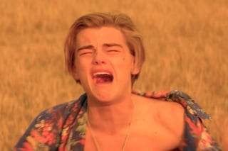 Leonardo DiCaprio in Romeo and Juliet (film still)