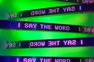 Jenny Holzer How to get the message across