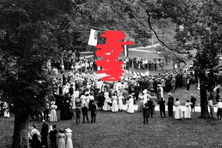 The unveiling of Silent Sam in North Carolina