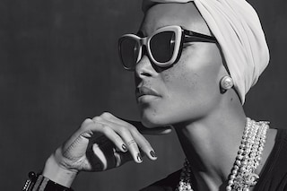 Chanel SS18 Eyewear Campaign karl lagerfeld adwoa aboah 