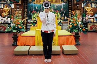 “Loudspeaker (Temple)”, 2005, Yuk Kin Tan 
