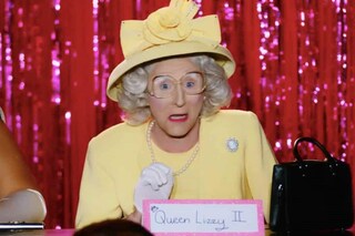 Anita Wigl’it impersonating Queen Elizabeth II