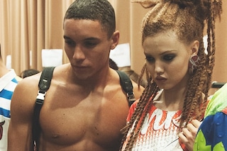 Moschino SS15 Mens collections, Dazed backstage