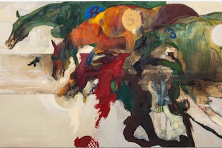 Patrick H Jones, 85453 (2024) Oil on canvas