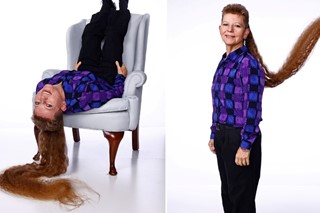 Tami Manis and her mullet Guinness world records