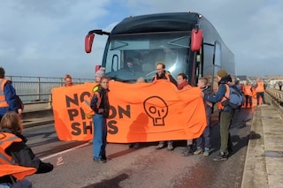 Just Stop Oil Bibby Stockholm protest