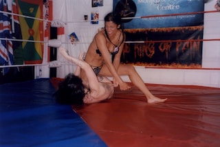  Lesbian Wrestling Party