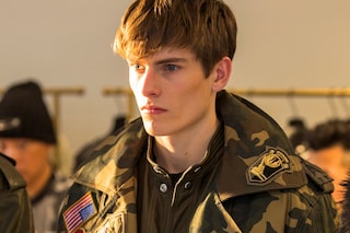 Backstage at Balmain Homme AW14