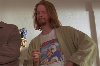 Eric Stoltz in Speed Racer tee, Pulp Fiction