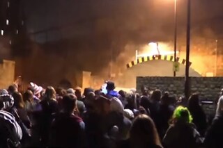 Scumoween protest london