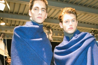 Backstage at Ermanno Scervino AW14