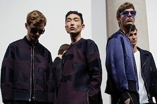 Neil Barrett SS15 Mens collections, Dazed backstage