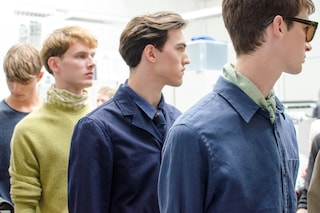 Margaret Howell SS15 Mens collections, Dazed backstage