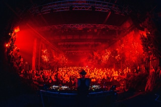 Honey Dijon DJing at SWG3 in Glasgow