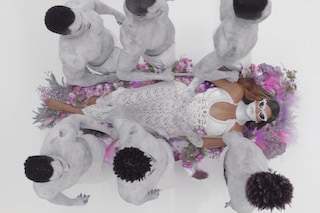 Beyonce black is king film beauty looks hair makeup 