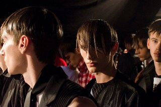 MAN SS15 Mens collections, Dazed backstage