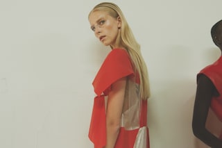 Thomas Tait SS15, womenswear, Dazed backstage