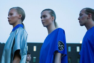 Wali Mohammed Barrech SS15, Dazed backstage