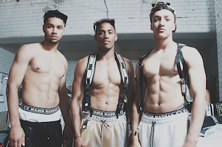 Nasir Mazhar SS15 Mens collections, Dazed backstage