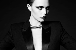 CARA DELEVINGNE Saint Laurent Hedi Slimane