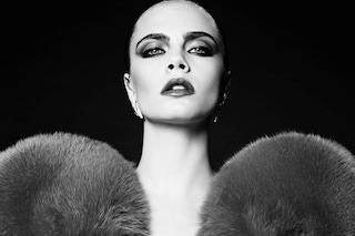 CARA DELEVINGNE Saint Laurent Hedi Slimane