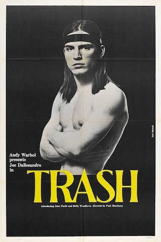Joe Dallesandro in Paul Morrissey's Trash (1970) 