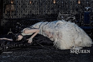 Edie Campbell for Alexander McQueen AW14