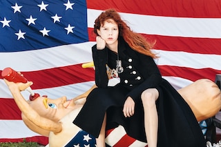 Natalie Westling wears C&#233;line AW14