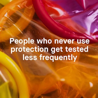 Condoms and STI test
