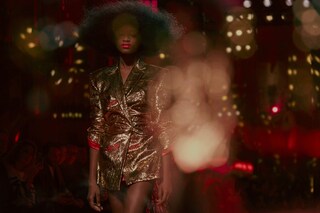 Schiaparelli Haute Couture AW15 gold blazer, Dazed