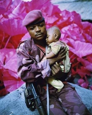 Richard Mosse Madonna and Child